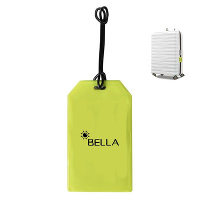 Soft Luggage Tag With PVC Strap