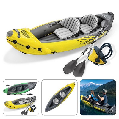 Inflatable Kayak with Aluminum Oars