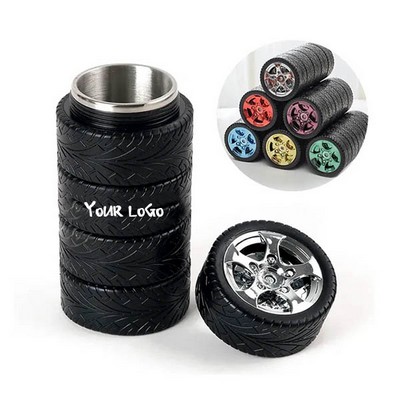 Creative tire stainless Steel Water Cup