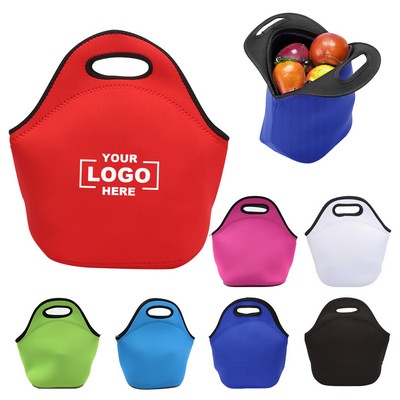 Insulated Neoprene Lunch Bag Tote