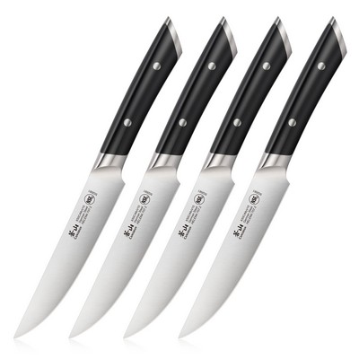 Cangshan 4-Piece Helena Series Steak Knife Set - Black