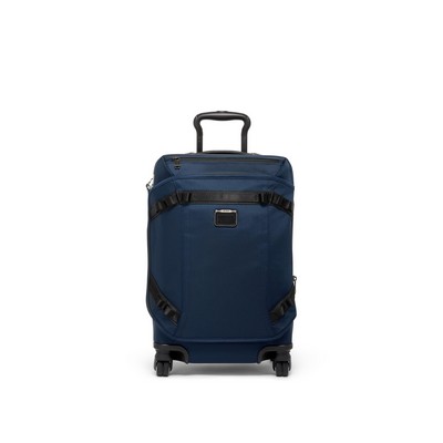 Tumi Alpha Bravo International Front Lid Expandable 4 Wheeled Carry On Luggage - Navy