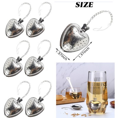 Heart Shape Tea Infuser Filter