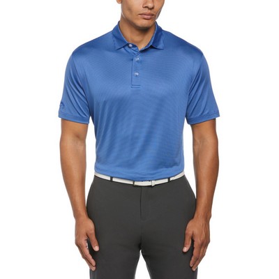 Callaway® Moisture Wicking Fine Line Stripe Men's Polo Shirt