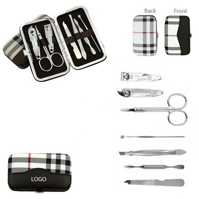 Stripes Surface 7 Pieces Manicure Set