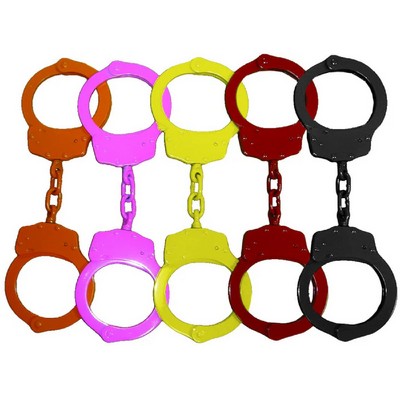 Stainless Steel Colored Handcuffs