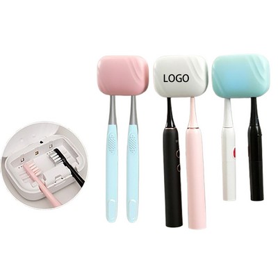 UV Toothbrush Sanitizer and Holder- 2 Toothbrush