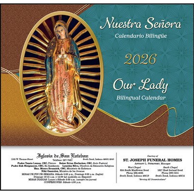 2026 Our Lady Bilingual Spanish/English Calendar