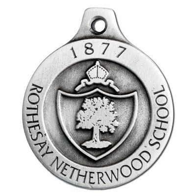 Solid Pewter Medallion (1.75")