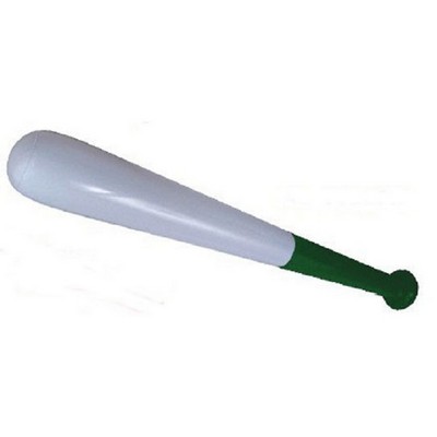 28" Inflatable Baseball Bat (White/Forest Green)