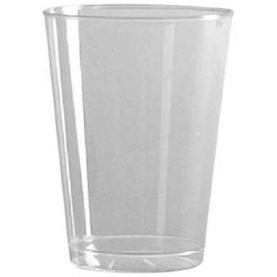 6 Oz. Tall Clear Rigid Disposable Plastic Tumbler