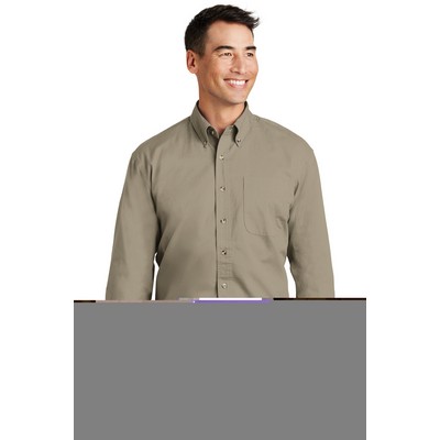 Port Authority® Long Sleeve Twill Shirt