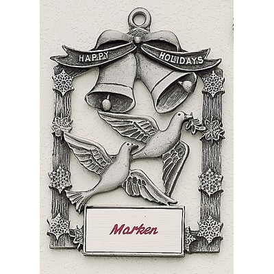 MasterCast Design Doves & Bells Cast Ornament