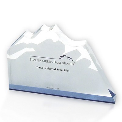 Mountain Embedment/Award/Paperweight