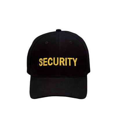 Black Supreme Low Profile Insignia Cap w/Gold Security