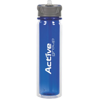 20 Oz Hydrate Double Wall Tritan Water Bottle