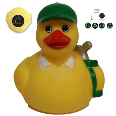 Temperature Golf Rubber Duck