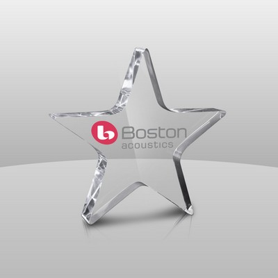 Star Paperweight Acrylic Award