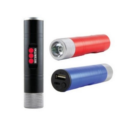 Lightweight Flashlight Portable Power Bank External Charger