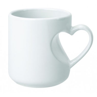 12 Oz. Lover's Mug (White)