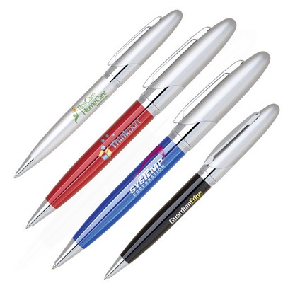 Aluminum Twist Action Ballpoint Pen