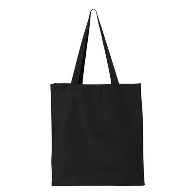 Q-Tees® Canvas Gusset Shopper Bag (Blank)