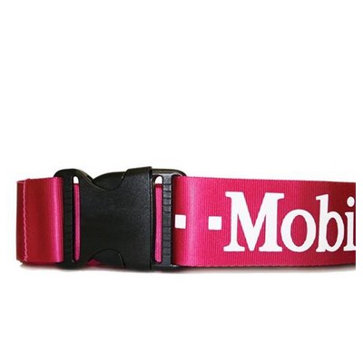 Heavy Duty Polyester Sublimated Luggage Strap