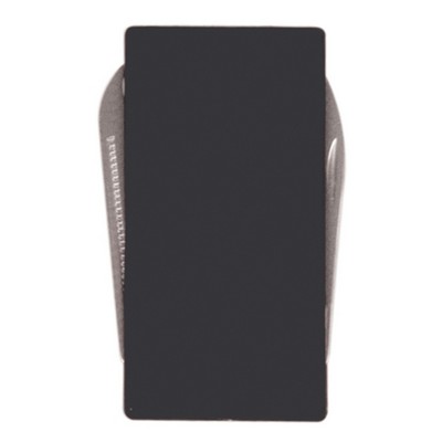 Laserable Black 3-Function Money Clip, 2-1/8"