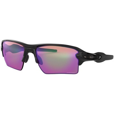 Oakley Flak® 2.0 XL Polished Black/Prizm™ Golf Red Sunglasses