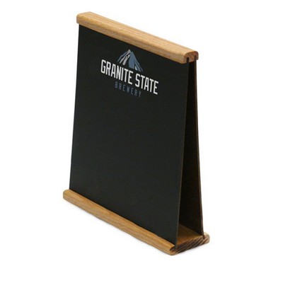 Countertop Table Tent Style Chalkboard - 12"W x 14"H