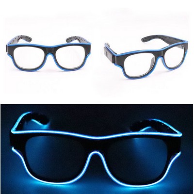 Halloween Christmas Party LED Light Up Flashing Eyeglasses