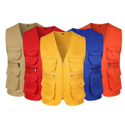 Unisex Work Utility Vest