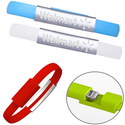 Wristband Shaped Dual Charging Cable (Shorter Prod Time)