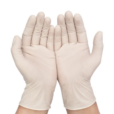 White Nitrile Powder-free Gloves