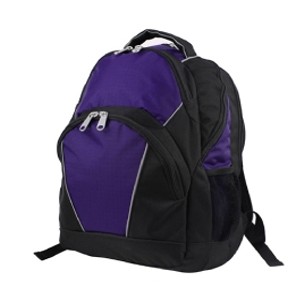 Triple Play Purple Deluxe Backpack