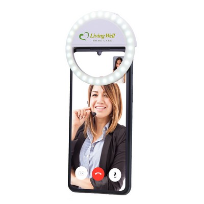 Cell Phone Clip-On Ring Light