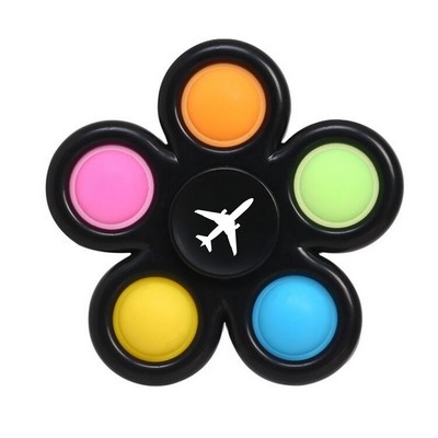 5-Point Push Bubble Fidget Finger Spinner