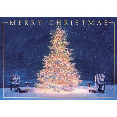 Spectacular Glow Christmas Cards