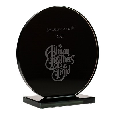 Jade Glass Black Circle Award