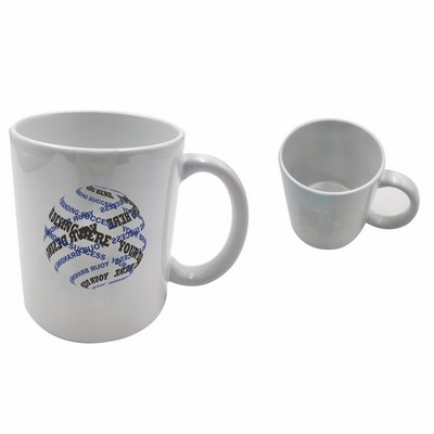 11oz White Coffee Mug