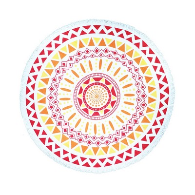 Round Beach Towel