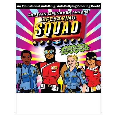 Lifesaving Squad Imprintable Coloring and Activity Book