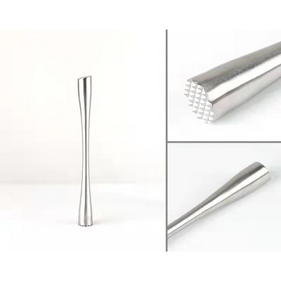 Stainless Steel Cocktail Muddler 10 inch