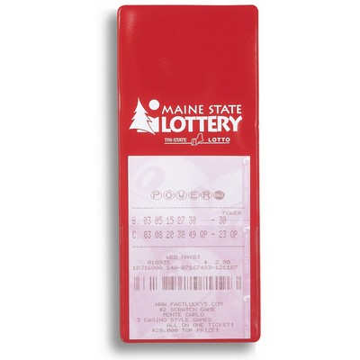 Lottery Ticket Holder (3 3/4"x9")