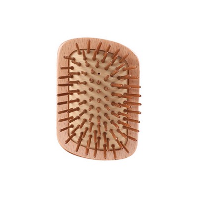 Nature Beech Wooden Hair Brush Detangling Scalp Massage Hair Combs