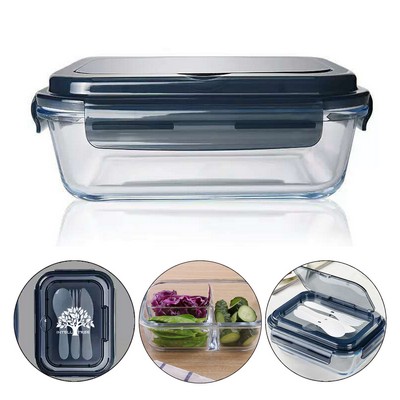 35.5 oz Glass Lunch Box Heat Resistant