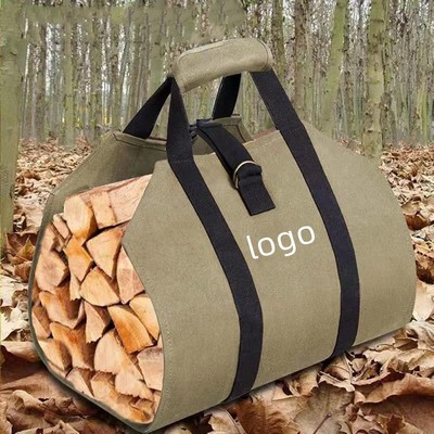 Firewood Carrier, Heavy Duty Firewood Log bag, Classic, Durable Design