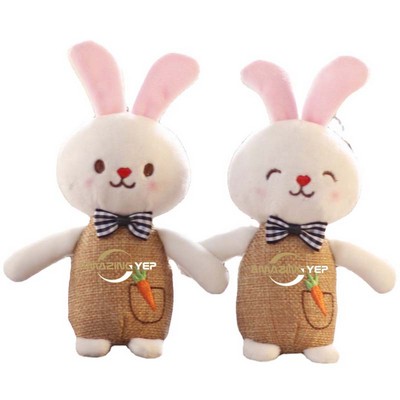 6.5" Keychain Squishmallow Plush Key Tag - Rabbit