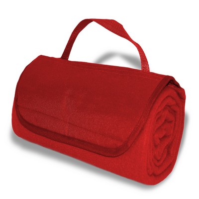 Roll-Up Blanket Red (47"X 53")