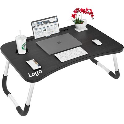 Foldable Laptop Desk Bed Table Tray For Laptop